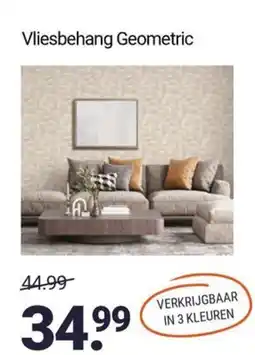 Inter Chalet Vliesbehang Geometric aanbieding