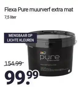 Inter Chalet Flexa Pure muurverf extra mat aanbieding