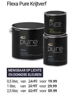 Inter Chalet Flexa Pure Krijtverf aanbieding