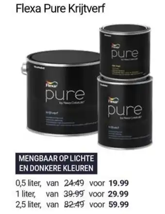 Inter Chalet Flexa Pure Krijtverf aanbieding