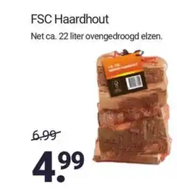 Inter Chalet FSC Haardhout aanbieding