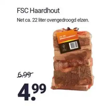 Inter Chalet FSC Haardhout aanbieding