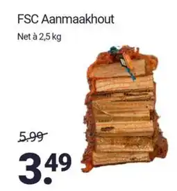 Inter Chalet FSC Aanmaakhout aanbieding