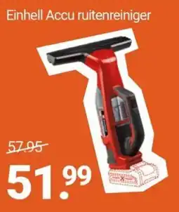 Inter Chalet Einhell Accu ruitenreiniger aanbieding