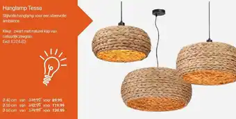 Inter Chalet Hanglamp Tessa aanbieding
