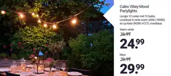 Inter Chalet Calex Vibey Mood Partylights Warm white aanbieding