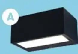 Inter Chalet Buitenlamp Gemini Black edition Up & Down light 700 Lm aanbieding