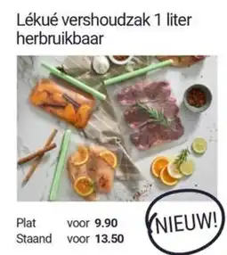 Inter Chalet Lékué vershoudzak herbruikbaar aanbieding