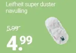 Inter Chalet Leifheit super duster navulling aanbieding