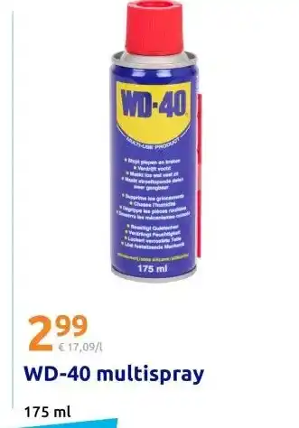 Action WD-40 multispray aanbieding