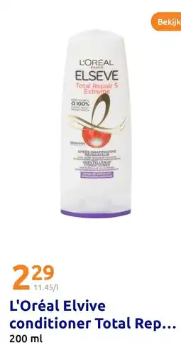 Action L'Oréal Elvive conditioner Total Rep aanbieding