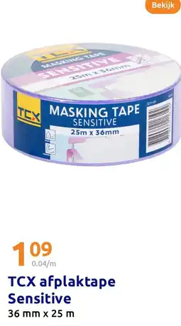Action TCX afplaktape Sensitive aanbieding