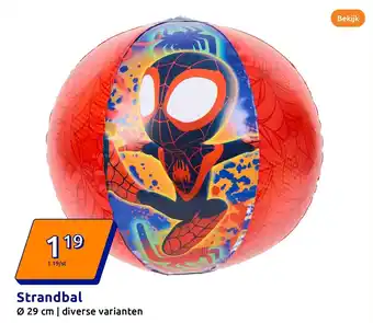 Action Strandbal aanbieding