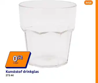 Action Kunststof drinkglas aanbieding