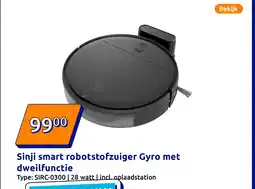 Action Sinji smart robotstofzuiger Gyro met dweilfunctie aanbieding