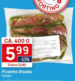 Butlon Picanha Steaks Varken aanbieding