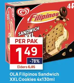 Butlon OLA Filipinos Sandwich XXL Cookies aanbieding