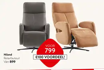 IN.HOUSE Niland Relaxfauteuil aanbieding
