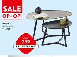 IN.HOUSE Novato Salontafelset aanbieding
