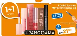 Trekpleister L'Oréal Paris en Maybelline make-up aanbieding
