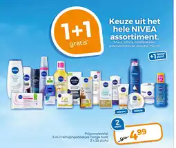 Trekpleister Keuze uit het hele NIVEA assortiment aanbieding