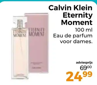 Trekpleister Calvin Klein Eternity Moment aanbieding