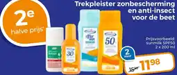 Trekpleister Trekpleister zonbescherming en anti-insect voor de beet aanbieding