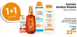 Trekpleister Garnier Ambre Solaire aanbieding