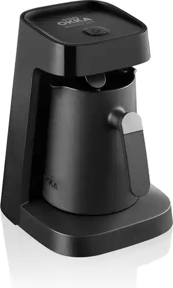 Bol.com OK0013-K OKKA Minio Jet Turkish Coffee Machine - Chrome | Half automatisch Turks koffiezetapparaat aanbieding