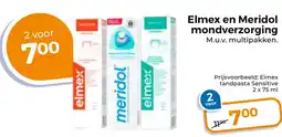 Trekpleister Elmex en Meridol mondverzorging aanbieding