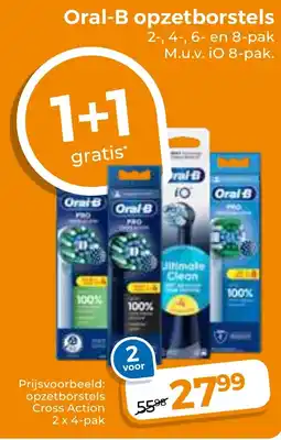 Trekpleister Oral-B opzetborstels aanbieding