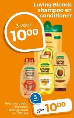 Trekpleister Loving Blends shampoo en conditioner aanbieding