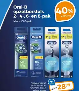 Trekpleister Oral-B opzetborstels aanbieding