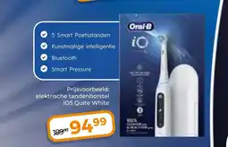 Trekpleister Oral-B elektrische tandenborstel i05 Quite White aanbieding