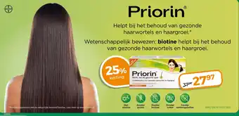 Trekpleister Priorin aanbieding