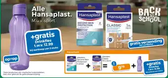 Trekpleister Alle Hansaplast aanbieding