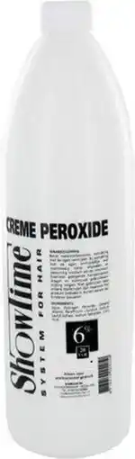 Bol.com ShowTime Creme Waterstof 6% 500ml aanbieding