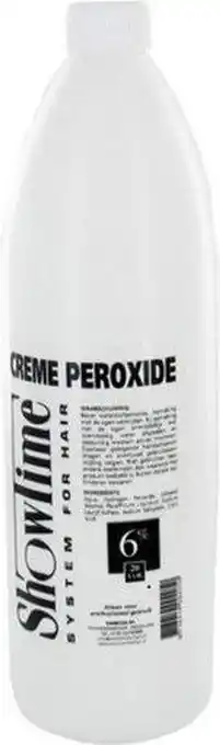 Bol.com ShowTime Creme Waterstof 6% 500ml aanbieding