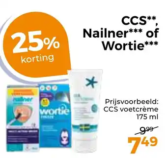 Trekpleister CCS, Nailner of Wortie aanbieding