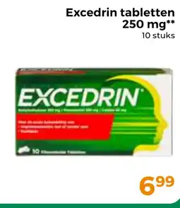 Trekpleister Excedrin tabletten aanbieding