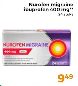 Trekpleister Nurofen migraine ibuprofen aanbieding