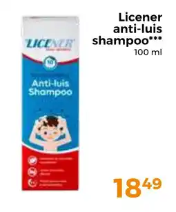 Trekpleister Licener Anti-luis Shampoo aanbieding