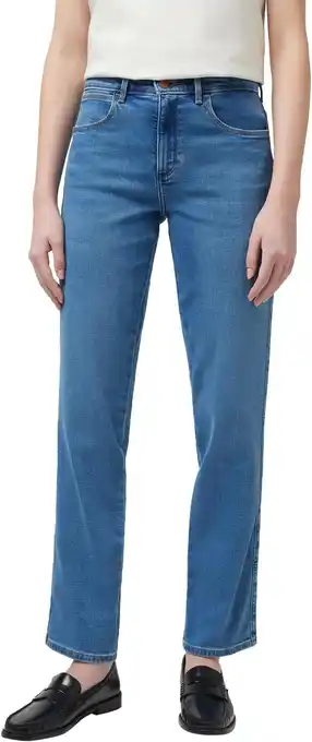 Amazon Wrangler dames Jeans Straight Aurelia aanbieding
