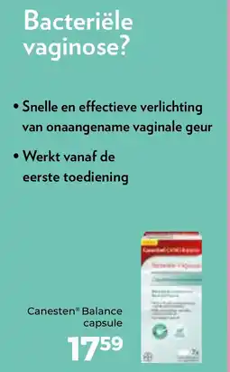 Trekpleister Canesten Balance capsule aanbieding