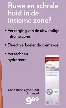 Trekpleister Canesten Gyno Cool crème gel aanbieding