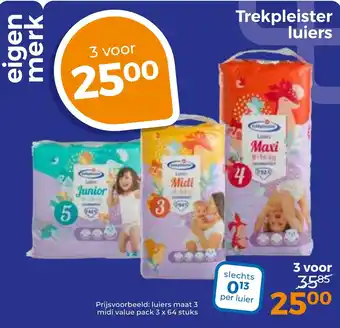 Trekpleister Trekpleister luiers aanbieding