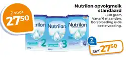 Trekpleister Nutrilon opvolgmelk standaard aanbieding