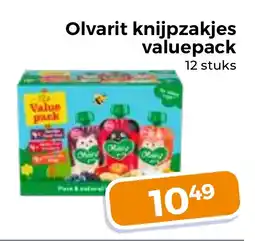 Trekpleister Olvarit knijpzakjes valuepack aanbieding