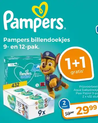 Trekpleister Pampers aanbieding