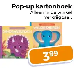 Trekpleister Pop-up kartonboek aanbieding